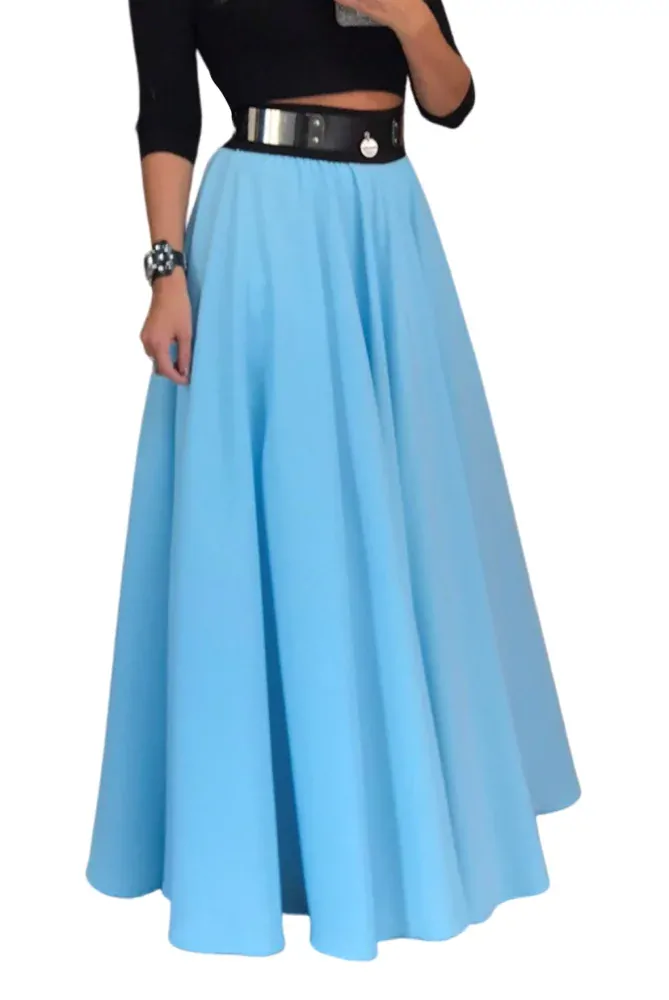 DLOUHÁ SUKNĚ - maxi sukně BOROS-SK-L-LBL 01